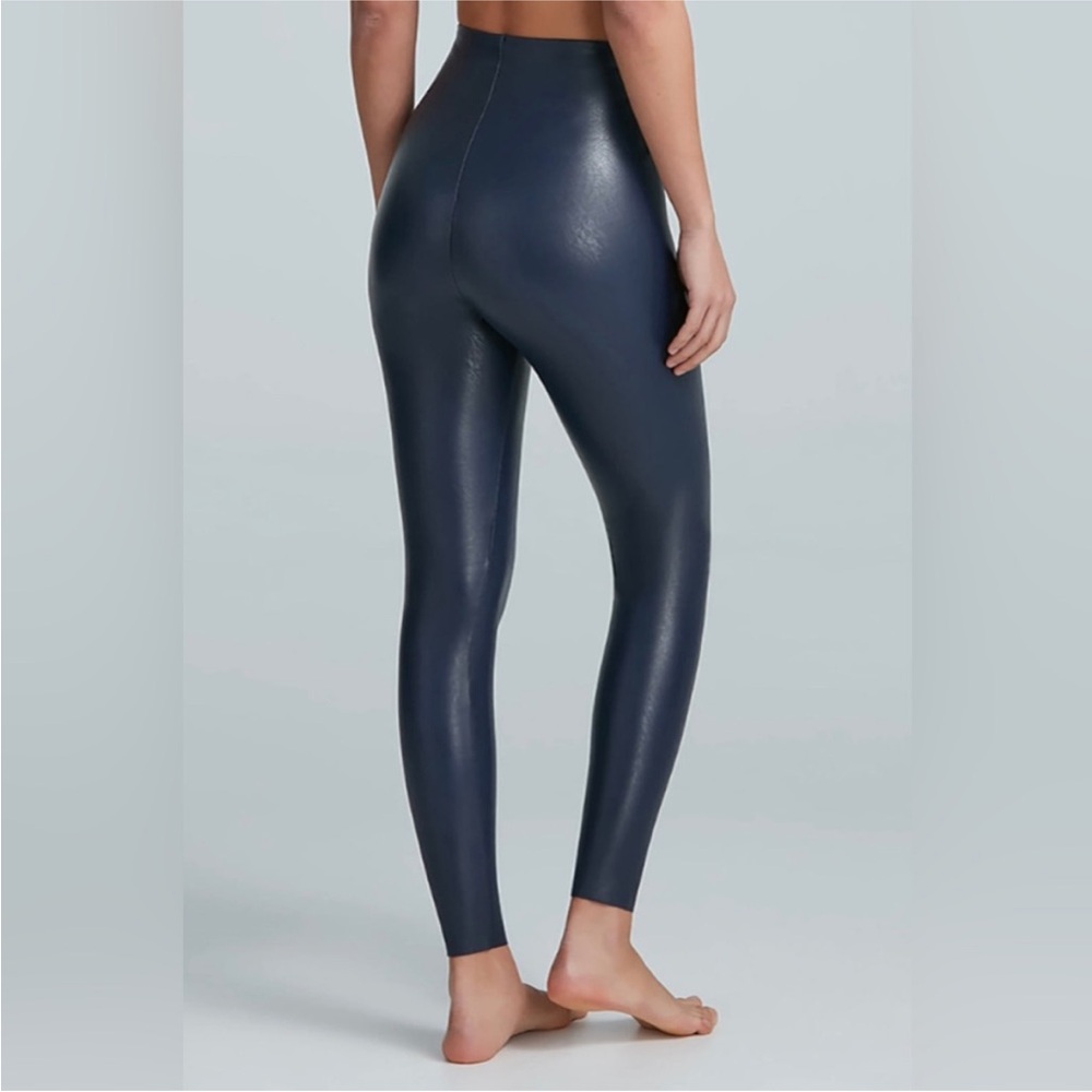 Commando Midnight Blue faux leather Leggings